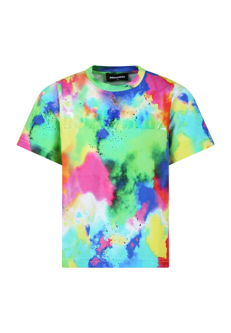 Dsquared2 T-shirt print meerkleurig