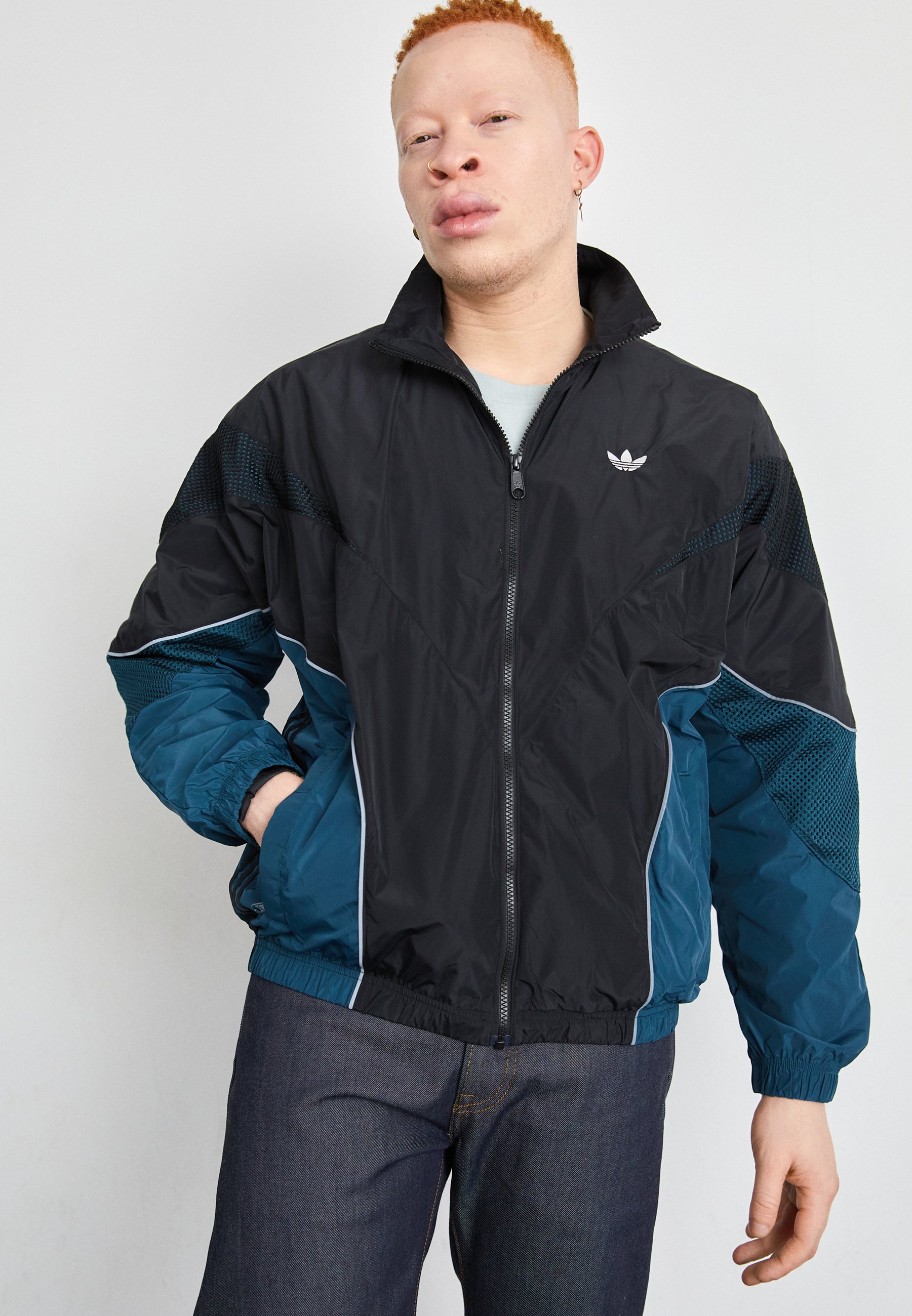 adidas Originals CUTLINE - Trainingsjacke - black/arctic night/schwarz