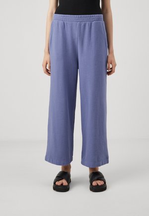 SEAM WIDE LEG OTTOMAN ANKLE - Broek - larkspur