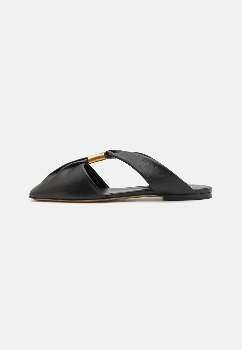 Emporio Armani TERRY CLOE FLATS - Tagant lahtised kingad - nero