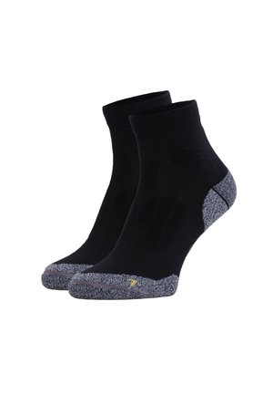 COOLMAX QUARTER 2 PACK - Sportsokken - black