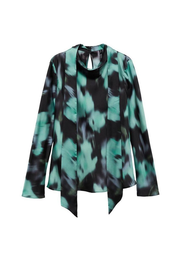 Mango Blouse zwart Mango Blouse zwart