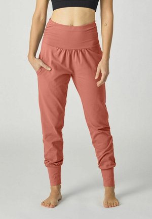 Tracksuit bottoms - withered rose