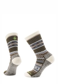 Smartwool EVERYDAY COZY SNOWED IN  CREW  - Calcetines de deporte - military olive