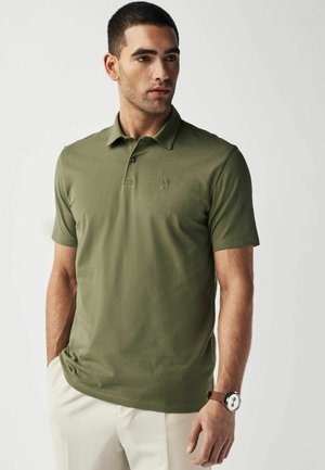 THREE PACK - Polo shirt - sage green grey rust brown
