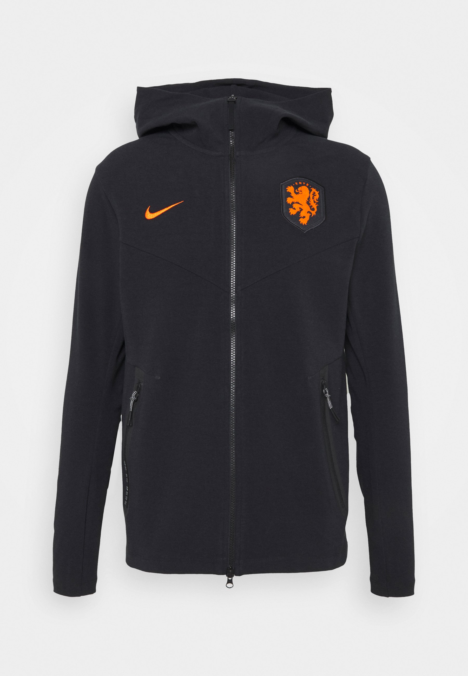 orange and black nike jacket