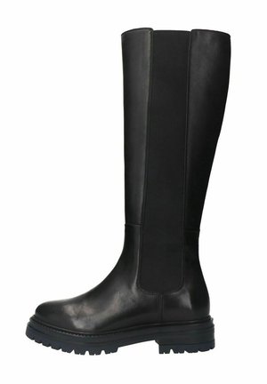Plateaustiefel - schwarz