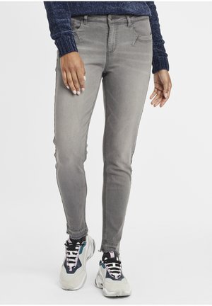 OXIrabella - Pieguloša piegriezuma džinsi - grey denim