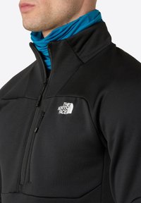 The North Face M METEORA 1/4 ZIP FLEECE - Felpa in pile - tnf black