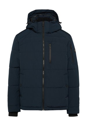 s.Oliver ABNEHMBARER KAPUZE - Winterjas - navy