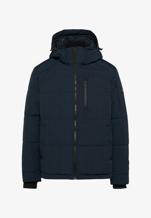s.Oliver ABNEHMBARER KAPUZE - Giacca invernale - navy