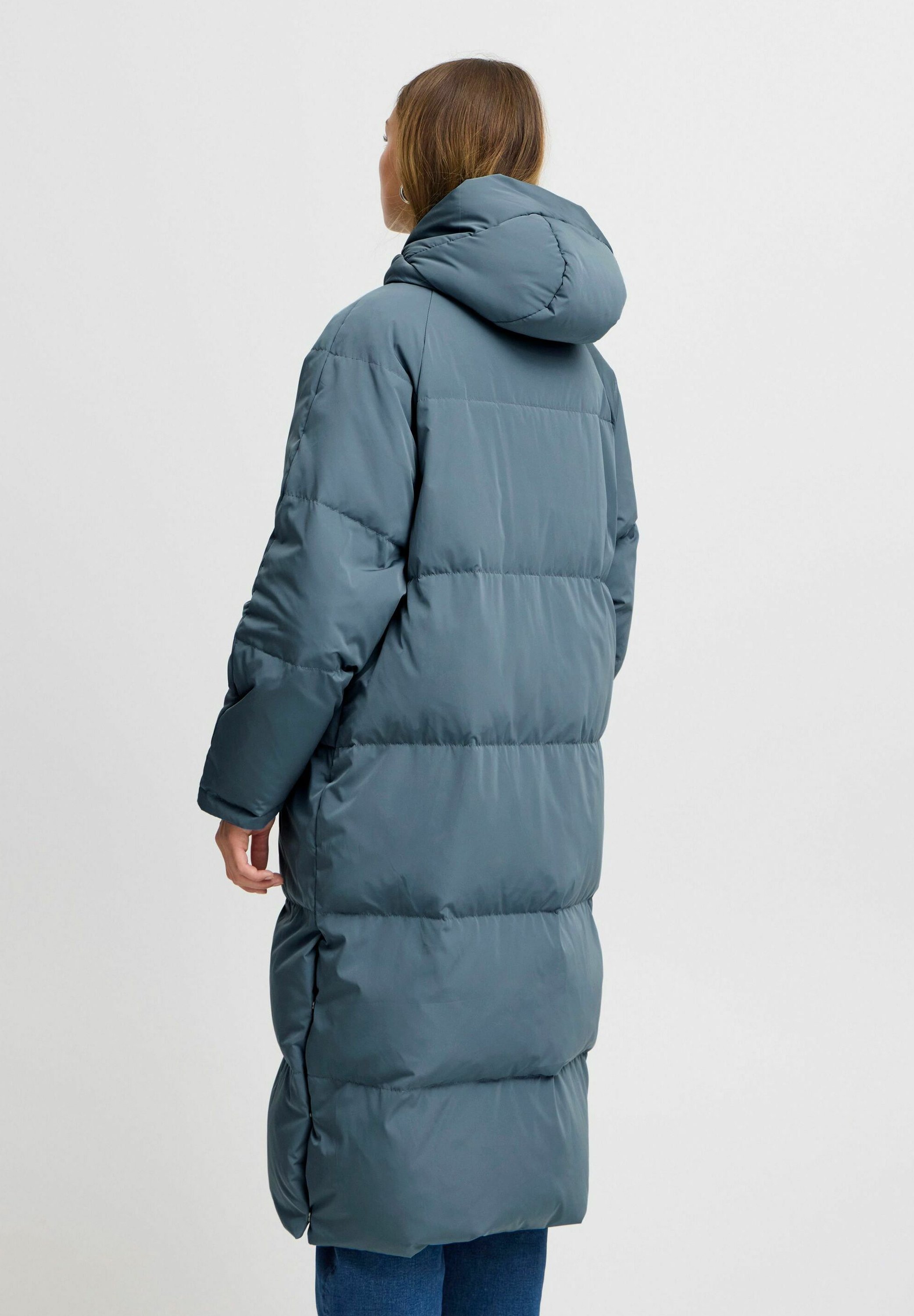 ICHI IHBUNALA DOWN - Down coat - blue mirage/blue - Zalando.ie
