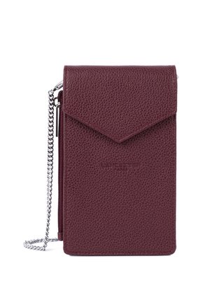 Phone pouch - bordeaux