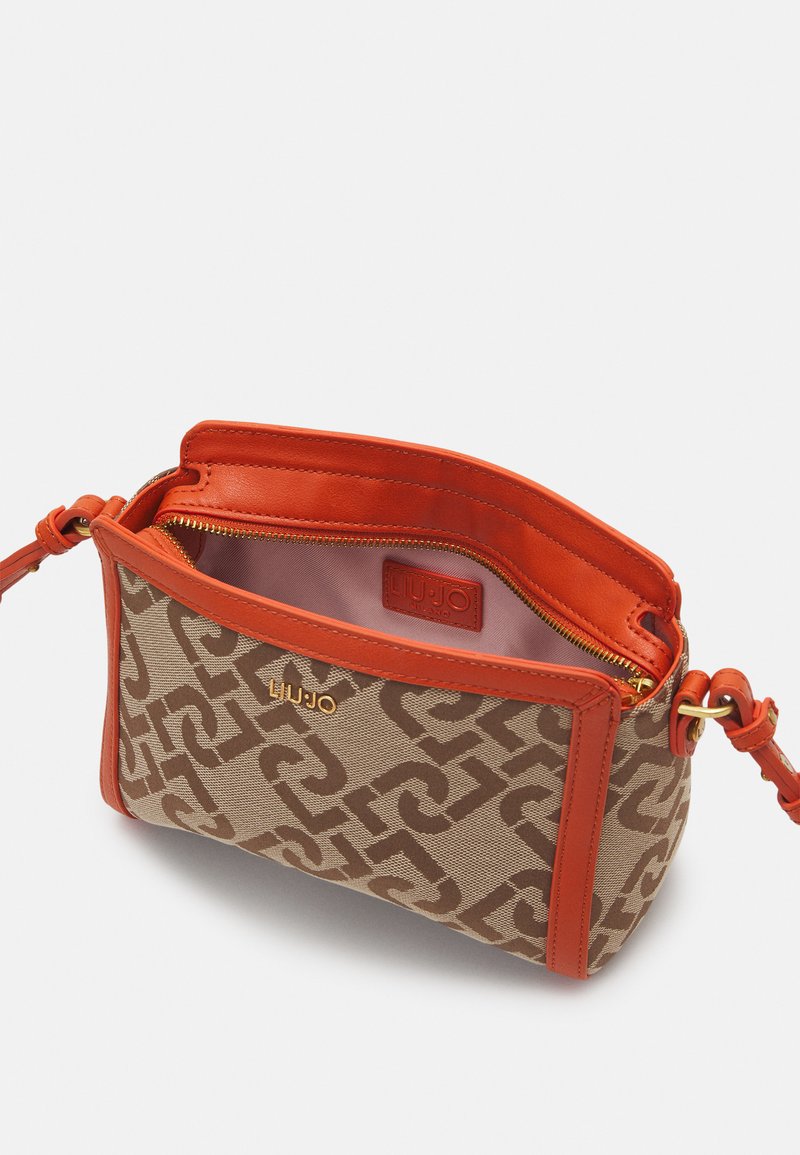 Damen Handtaschen | LIU JO CROSSBODY Umhängetasche taupe/flam/mehrfarbig - BP80356 Damen Handtaschen | LIU JO CROSSBODY Umhängetasche taupe/flam/mehrfarbig - BP80356