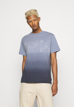 LASER PRINT TEE - T-shirt med print - blue