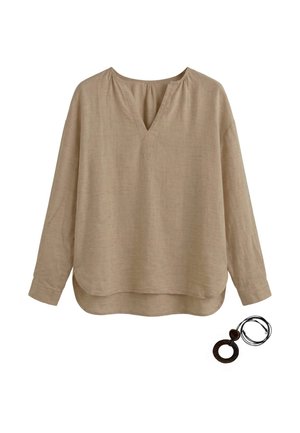 Roberta Rossi, ROBERTA ROSSI BLOUSE SET - Blouse - taupe