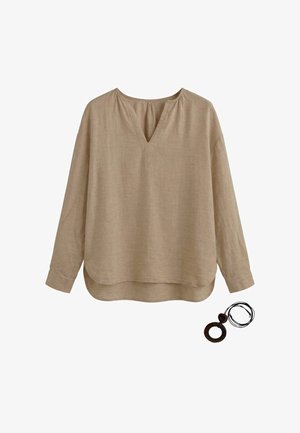 Roberta Rossi, ROBERTA ROSSI BLOUSE SET - Blouse - taupe