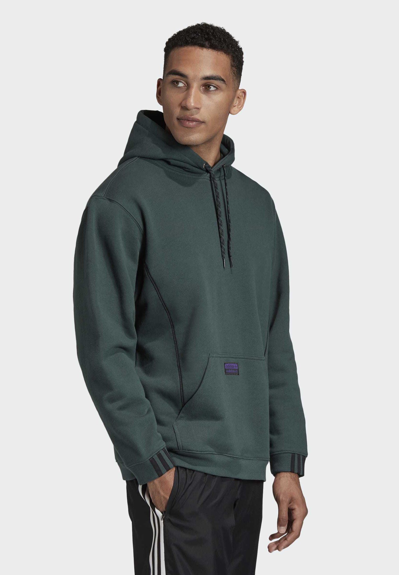 adidas originals ryv hoodie in green