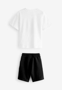 Next SHORT SLEEVE LICENSE AND SET - Trainingsbroek - minecraft black white
