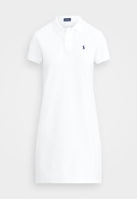 Polo Ralph Lauren - SHORT SLEEVE CASUAL DRESS - Robe de jour - white - 3