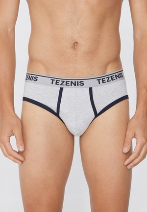 BORDI CONTRASTO CON LOGO - Slip - Blue