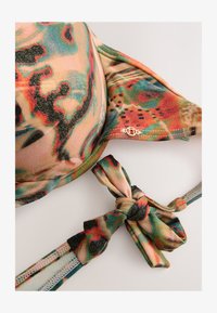 Niet geselecteerd, teal pink metallic animal