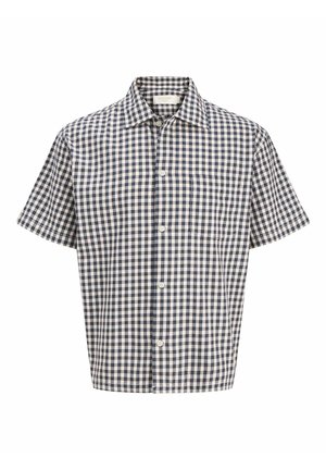 Jack & Jones, JORAUSTIN CLEAN CHECK SHIRT SS - Košeľa - sky captain
