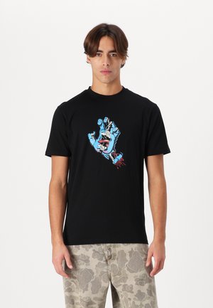 TORN HAND UNISEX - Marškinėliai su spaudiniu - black