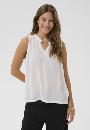 MISSI SLEEVELESS  - Bluză - snow white