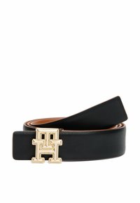 Tommy Hilfiger REVERSIBLE  - Cintura - cognac black