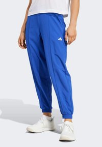 adidas Performance AEROREADY ESSENTIALS MINIMAL BRANDING WOVEN - Treningo apatinė dalis - semi lucid blue
