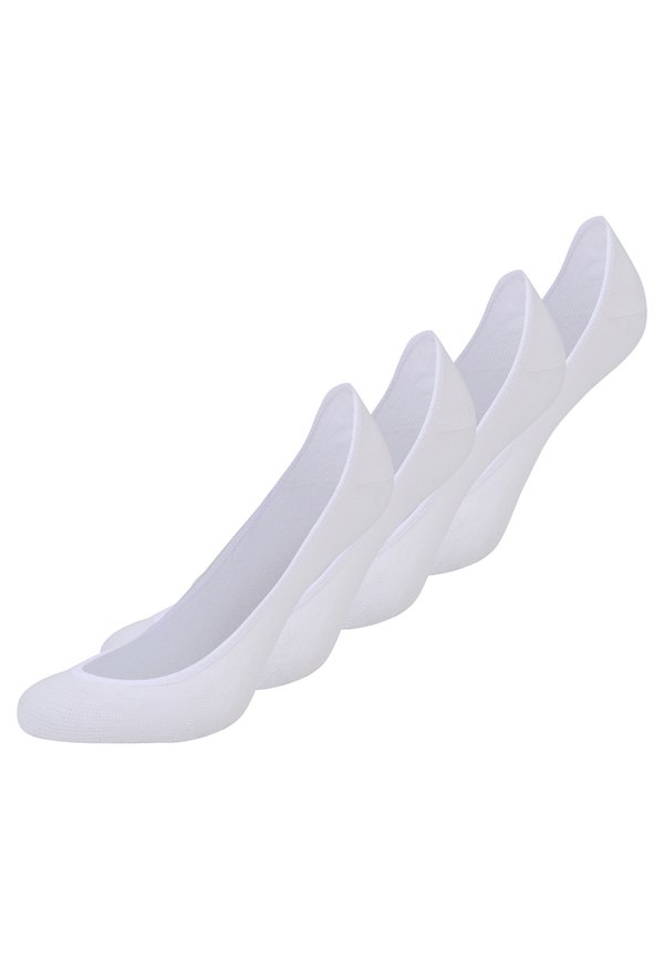 FOOTY 4 PACK - Füßlinge - weiss