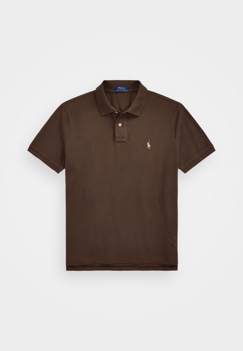 Polo Ralph Lauren THE ICONIC MESH POLO SHIRT CUSTOM SLIM FIT - Πόλο - nutmeg brown