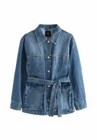 Next ELEVATED 4 POCKET  - REGULAR FIT - Teksajakk - mid blue