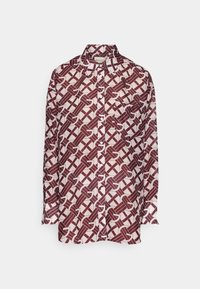GANT PATTERN SHIRT - Μπλούζα - faded pink
