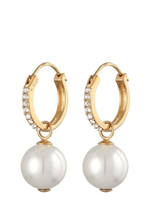SPARKLING ELEGANCE - MIT KRISTALLEN VON SWAROVSKI® - Ohrringe - gold-coloured