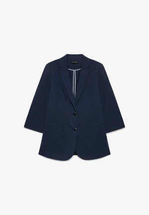 Fiorella Rubino, BLAZER CON MANICHE TRE QUARTI - Blazer - blu