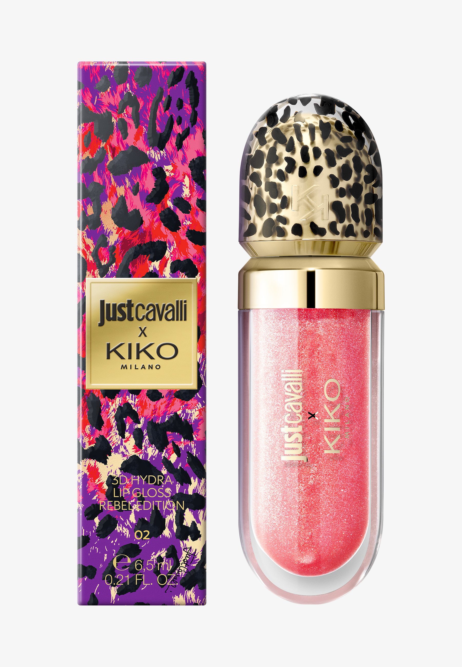 KIKO Milano JUST CAVALLI X KIKO MILANO 3D HYDRA LIP GLOSS REBEL