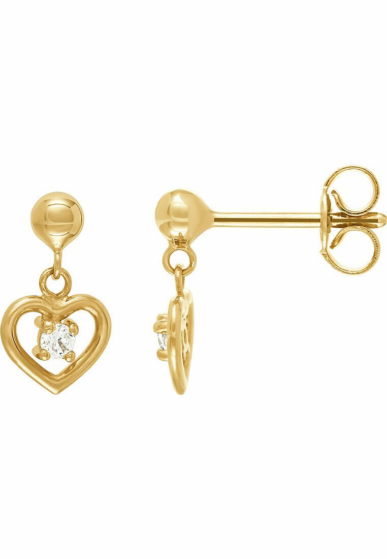 FAVS ZIRKONIA - Orecchini - gelbgoldfarben