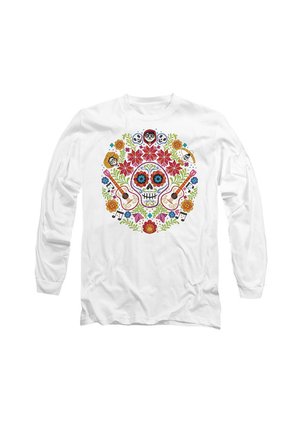 COCO DAY OF THE DEAD PATCH WITH MIGUEL ERNESTO HECTOR - Long sleeved top - white