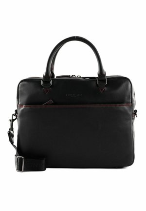 SOFT VINTAGE HOMME - Mallette - noir rouge