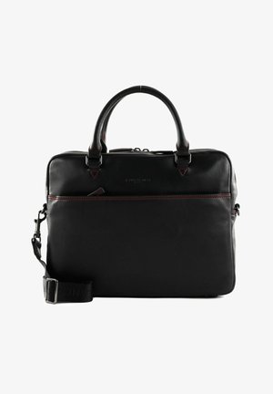 LANCASTER SOFT VINTAGE - Aktetas - noir rouge