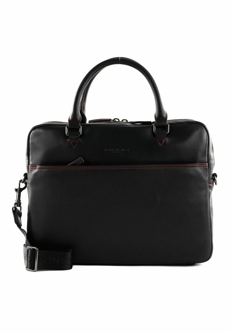 LANCASTER SOFT VINTAGE HOMME - Aktentasche - noir rouge