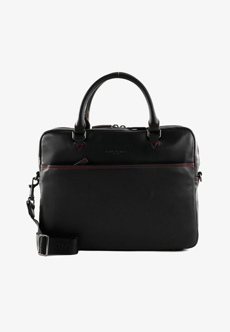 LANCASTER SOFT VINTAGE HOMME - Aktentasche - noir rouge