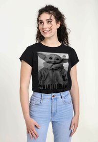 Henry Tiger STAR WARS: THE MANDALORIAN ONLY ONE - Camiseta estampada - black