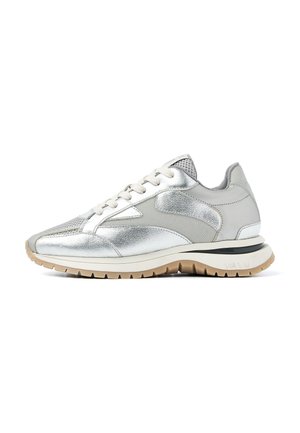 Trainers - grey metallic/silver