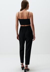 Jimmy Key HIGH WAIST POCKET  - Broek - black