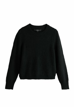 Next, CREW NECK LONG SLEEVE KNITTED JUMPER - Maglione - black