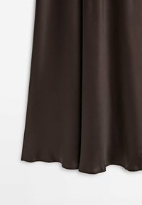 Massimo Dutti Jupe trapèze - dark brown