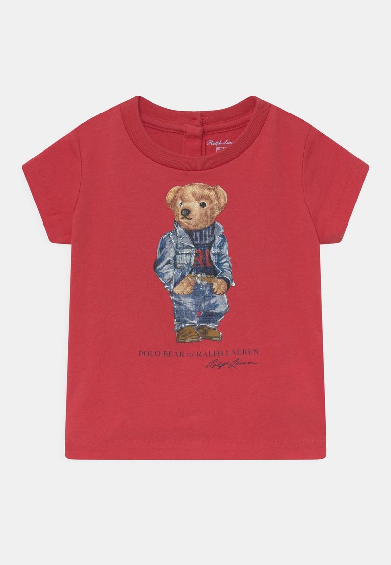 Polo Ralph Lauren Triko s potiskem - starboard red